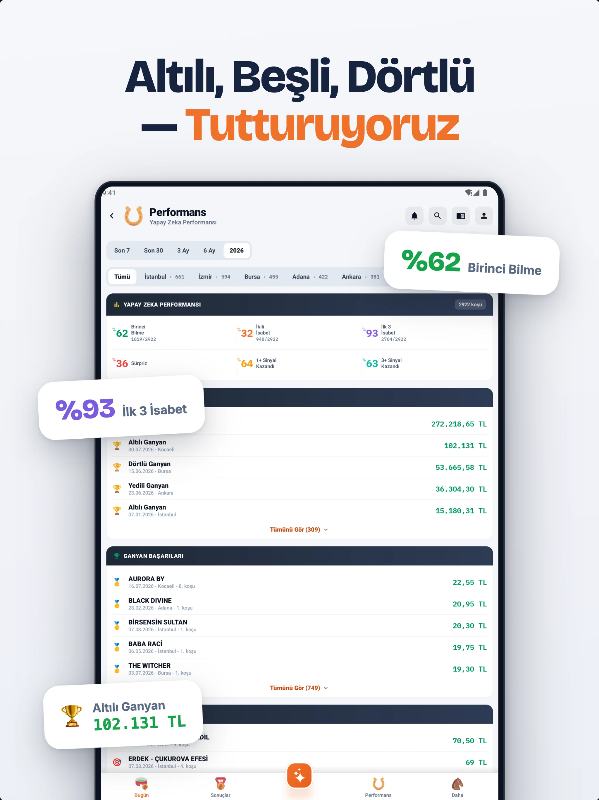 Yarış Analiz At Yarışı Tahmini screenshot